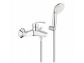 Смеситель для ванны GROHE Eurosmart New с душевым набором, хром (3330220A)