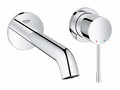 Смеситель для раковины GROHE Essence+ на 2 отверстия, внешняя часть, хром (19408001)