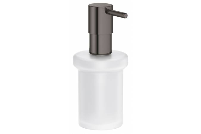 Дозатор жидкого мыла GROHE Essentials, тёмный графит глянец (40394A01)