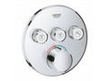 Внешняя часть смесителя GROHE Grohtherm SmartControl на 3 выхода, хром (29146000)