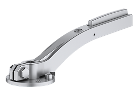 Stainless steel hand lever