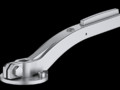 Stainless steel hand lever