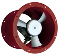 Вентилятор осевой «Аксипал®» для общеобменной вентиляции и с возможностью работы в качестве вентилятора дымоудаления FTDF