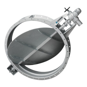 Затворы дисковые поворотные ML для дымовых газов от Orbinox