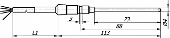 Термометры из платины технические ТПТ-17