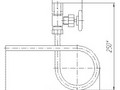 Отборное устройство давления на Траб.>70°C угловое