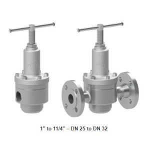 Клапаны редукционные для жидкостей, газов PRV30SS / DN 25 - 50