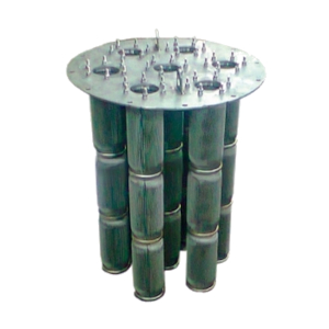 Фильтр сетчатый жидкостной с кассетными фильтрующими элементами патронного типа