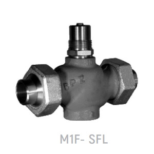 Клапаны регулирующие двухходовые чугунные односедельные M1F-SFL, M1F-FL DN 015-040, РN 16