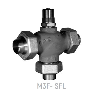 Клапаны регулирующие трехходовые чугунные M3F-SFL, DN 015-040, РN 16; M3F-FL, DN 015-020, РN 16