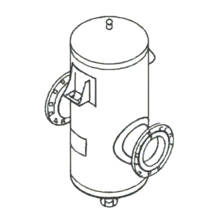Сепаратор для продувок котлов типа NOST SOLUTIONS BDV60