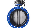 Затвор дисковый поворотный фланцевый RIO 7730ЗФР DN 250-1000 PN 10/16 с редуктором ТУ 28.14.13-003-502 120 90 – 2026
