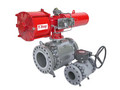 Шаровые краны Bray TRUNNION