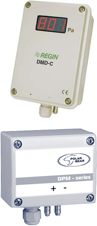 Дифференциальные регуляторы давления DMD-C и DPM-С 2000-Modbus (Polar Bear)