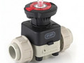 Мембранный клапан с муфтовым окончанием PP-H 100 PN10 d 20-63 мм (DKUIM)