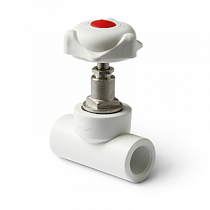 Клапан (вентиль) полипропиленовый Pro Aqua 90 градусов (PP-R)