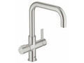 Смеситель для кухни GROHE Red без бойлера, U-излив, суперсталь (30097DC0)