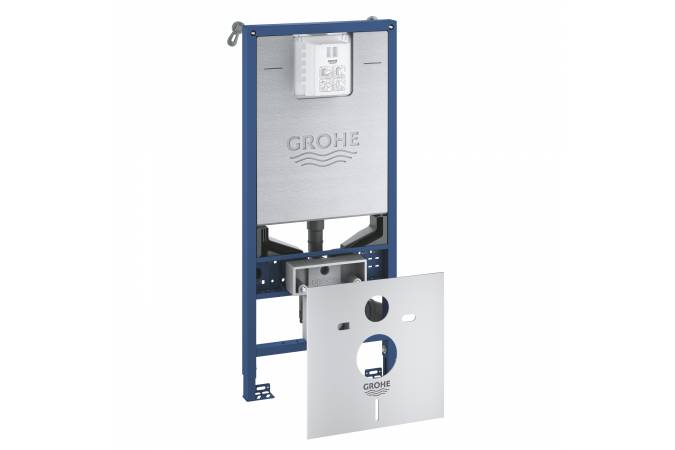 Комплект GROHE Rapid SLX 3 в 1 для подвесного унитаза: инсталляция, крепление к стене и шумоизоляция (39598000)