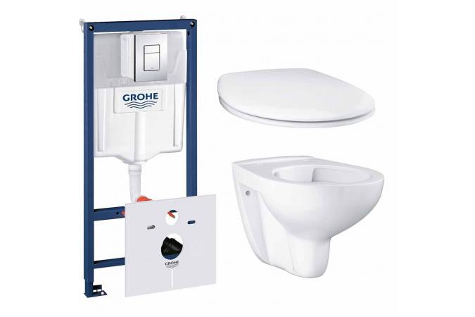 Готовый набор для туалета GROHE Bau Ceramic (NW0007)