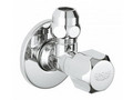 Вентиль угловой GROHE 1/2″-3/8″ для подключения смесителей, хром (2201700M)