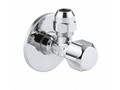 Вентиль угловой 1/2″ - 3/8″ GROHE для подключения смесителей, хром (2201800M)