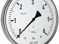 Манометры МП, ВП, МВП в защищённом нержавеющем корпусе диаметром 250 мм