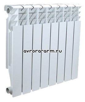 Алюминиевый радиатор Sira OMEGA 100 6