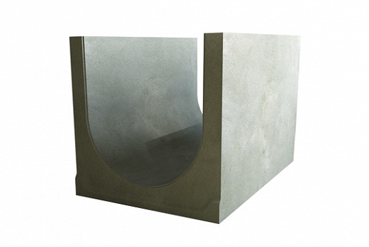 Лоток водоотводный бетонный серии NORMA DN500 Тип 1
