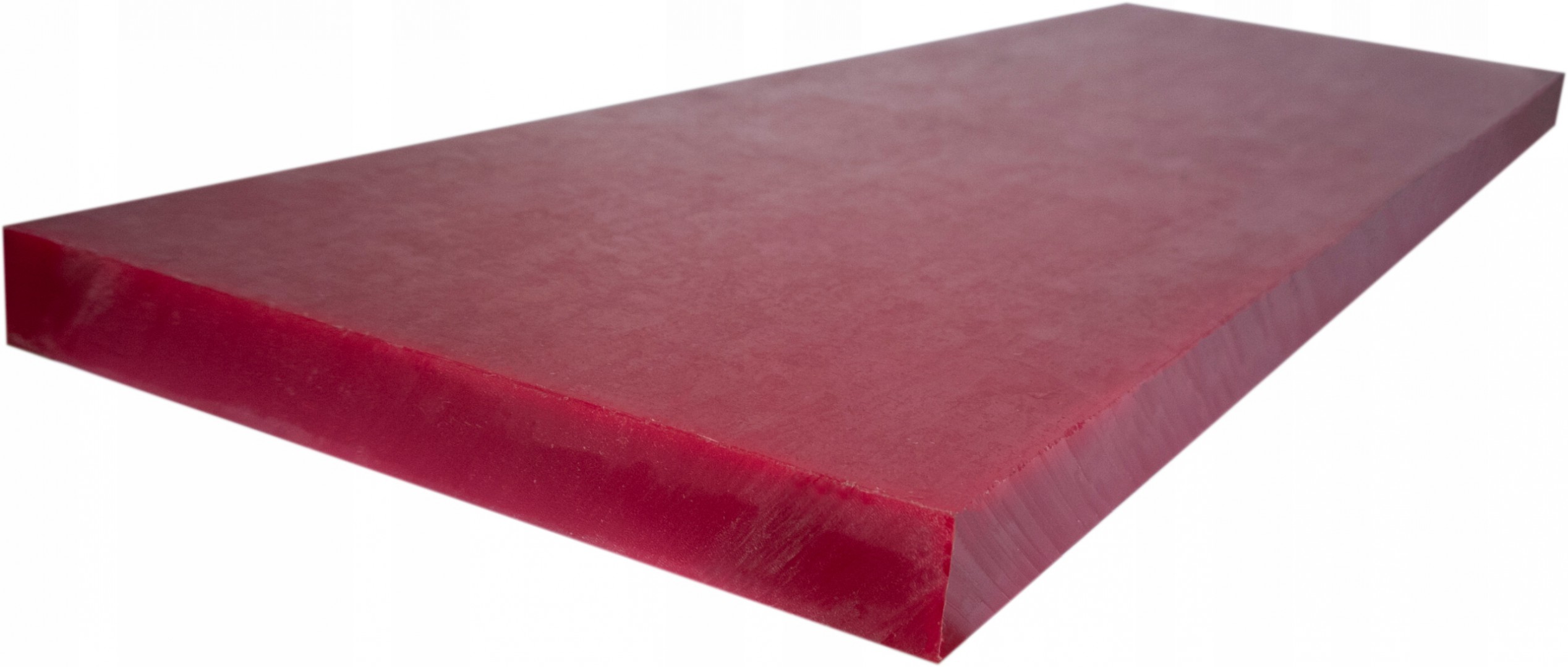 Плита полиамид 6 блочный (капролон) 2000 x 1000 x 6 красная
