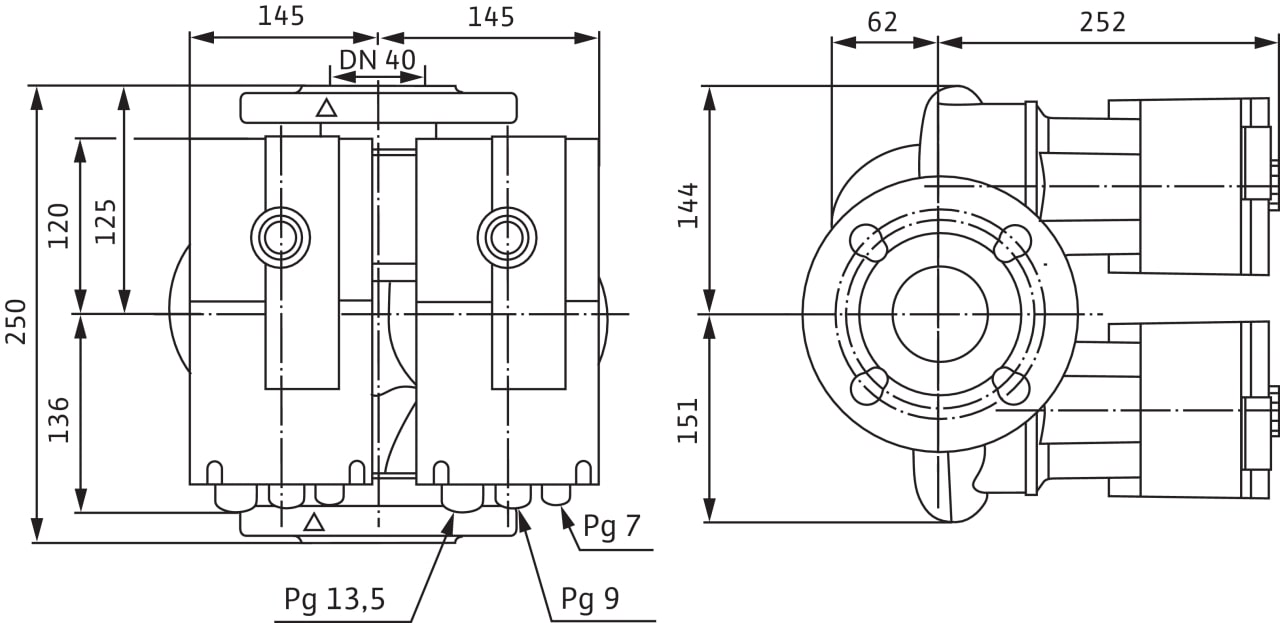 Stratos-D 40/1-12 PN16