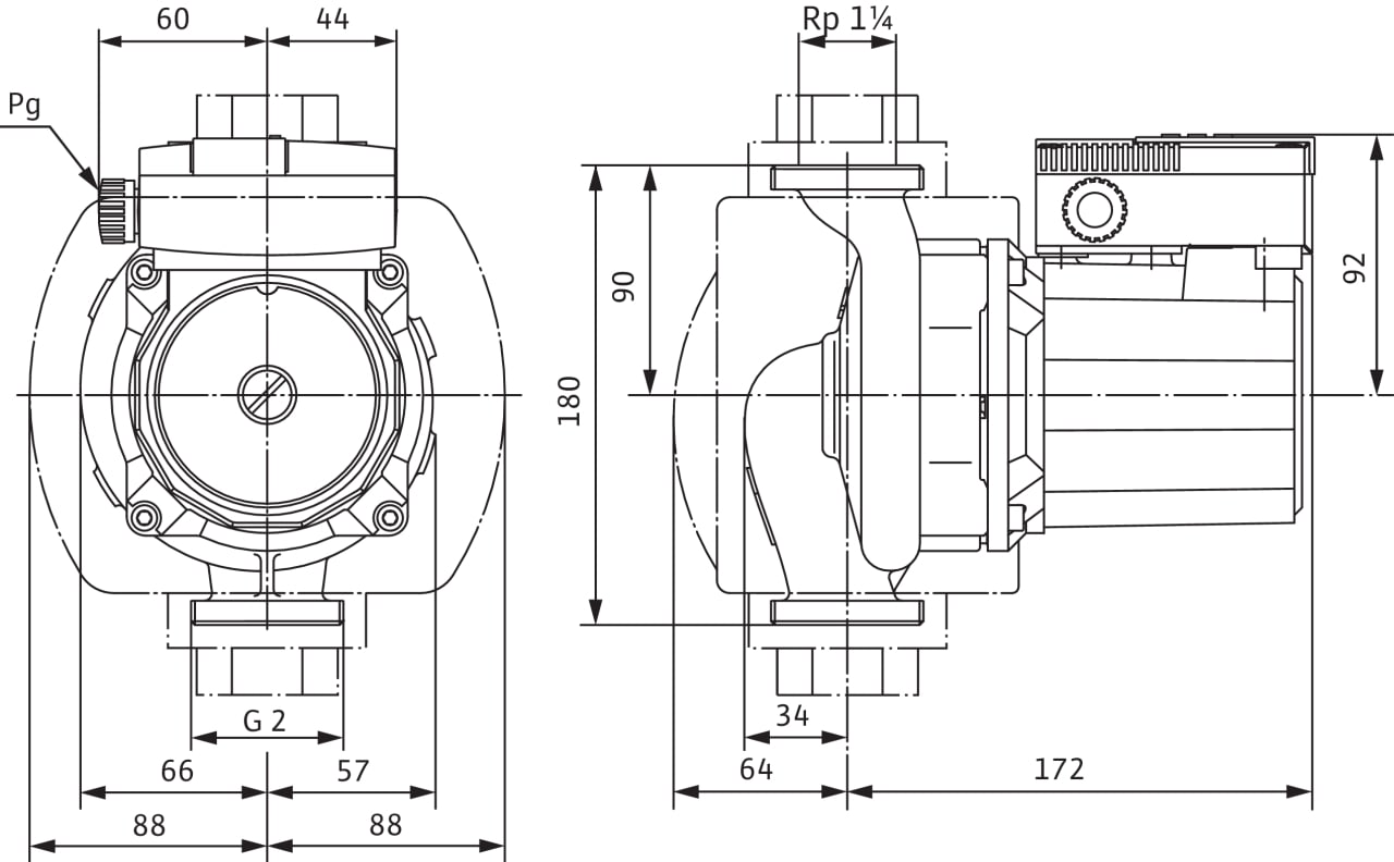 TOP-S 30/7 (1~230 V, PN 10)