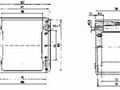 Алюминиевый корпус 122 x 120 x 90 мм