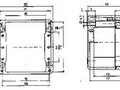 Алюминиевый корпус 122 x 122 x 80