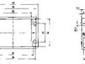 Корпус/распределительная коробка из полиэстера 110 x 75 x 55 мм