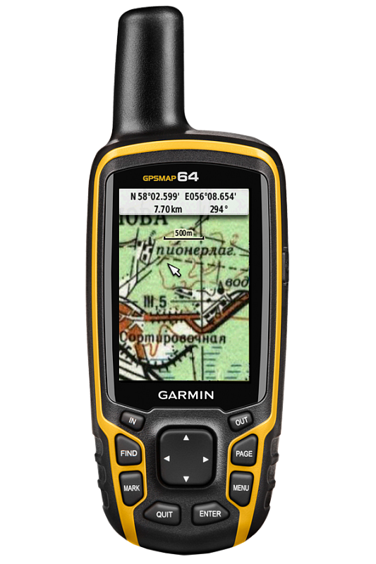 Навигатор Garmin GPSMAP 64ST