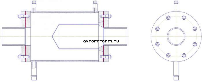 Фильтр газовый сетчатый прямоточный ФГП (ФГС)