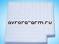 Угол переливной решетки под Kripsol и Emaux.