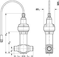 Электроприводный регулирующий клапан, CCM Actuator 027H7184