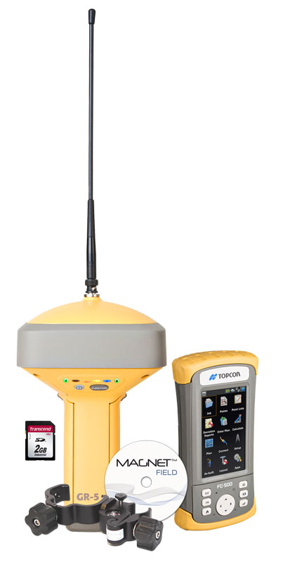 GR-5, DUHFII/GSM + FC-500 Magnet Field GPS+