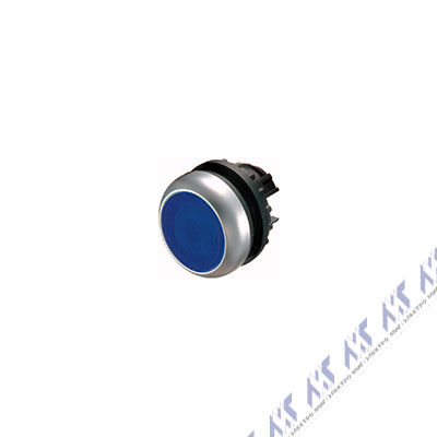 Головка кнопки с подсветкой, без фиксации, цвет синий M22-DL-B