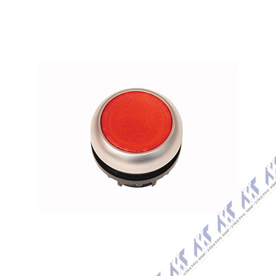 Головка кнопки с подсветкой, без фиксации, цвет красный M22-DL-R