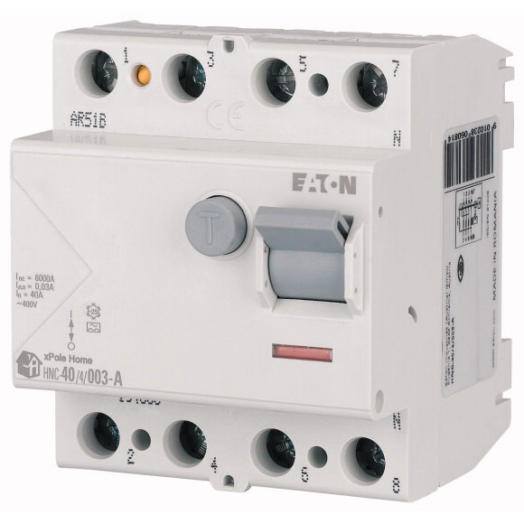 Выключатель дифференциального тока HNC-63/4/003-A