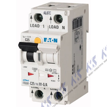 Цифровой дифференциальный автоматический выключатель FRBDM-D10/2/001-G/A
