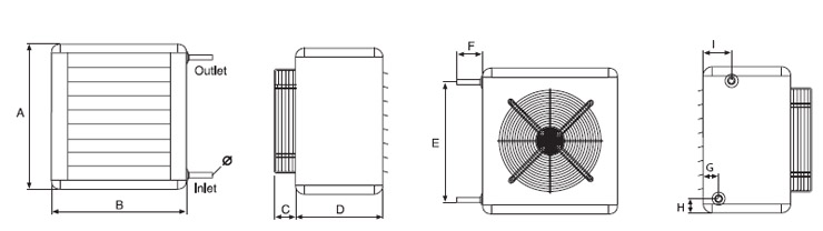 Тепловентилятор с водяным воздухонагревателем FHW