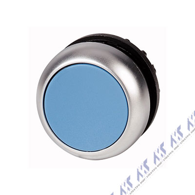 Головка кнопки без фиксации, цвет синий Eaton M22-D-B
