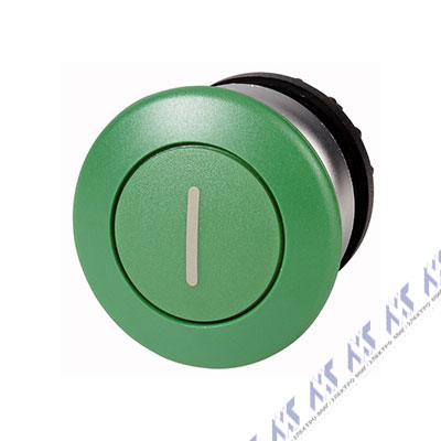 Головка кнопки грибовидная, без фиксации Eaton M22-DP-G-X1