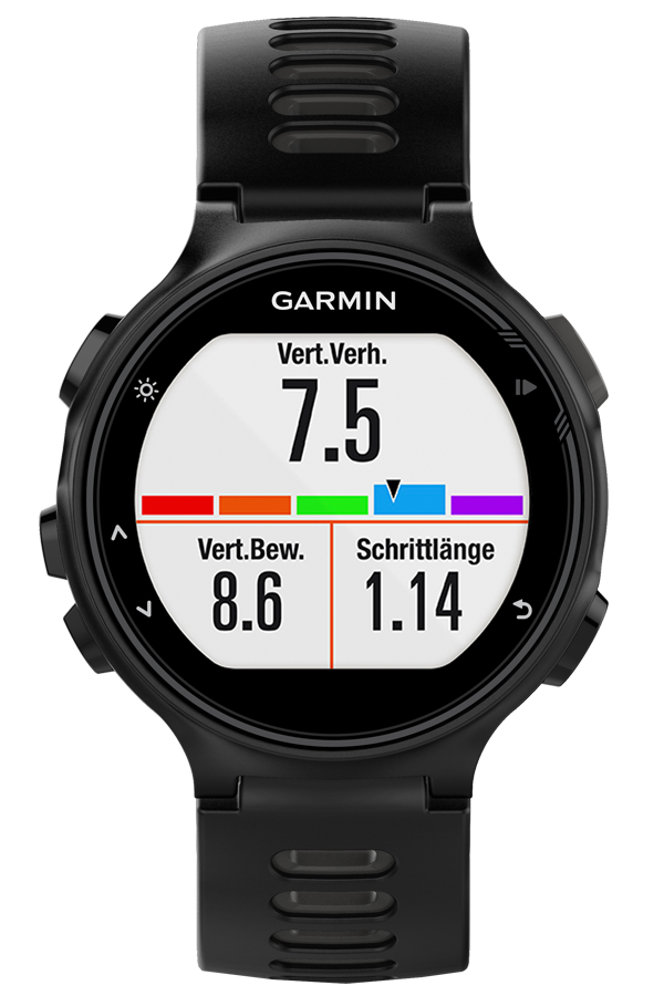 Беговые часы Garmin Forerunner 735XT черно-серые, HRM-Tri, HRM-Swim