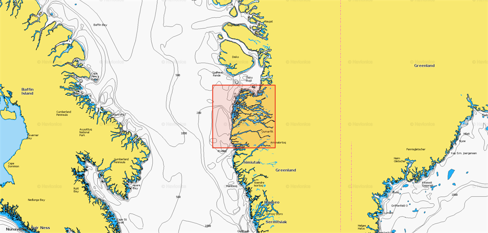 Карта Navionics 5G008S