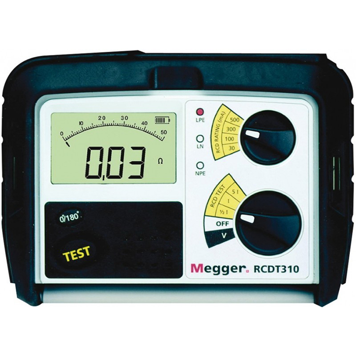 Измеритель параметров УЗО Megger RCDT310