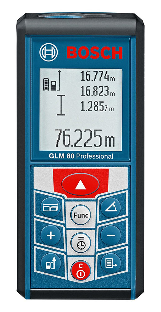 Лазерный дальномер BOSCH GLM 80 Professional (0.601.072.300)